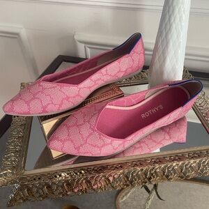 Rothy’s The Point Flat-Limited Edition Rose Quartz